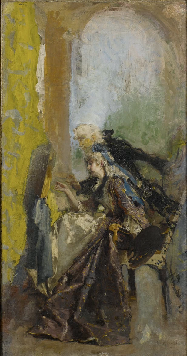 Lezione di pittura - Galleria d’Arte Moderna, Milano